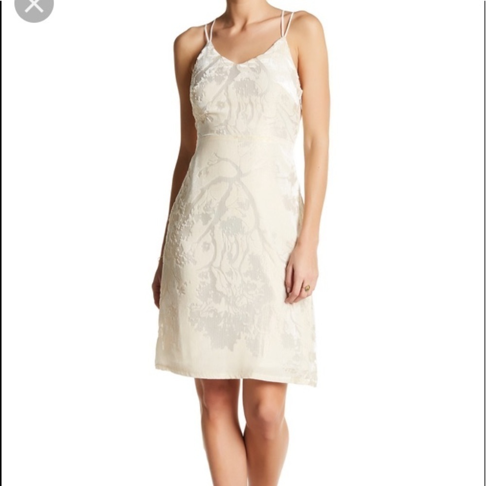 Romeo + Juliet Couture cross body slip dress.